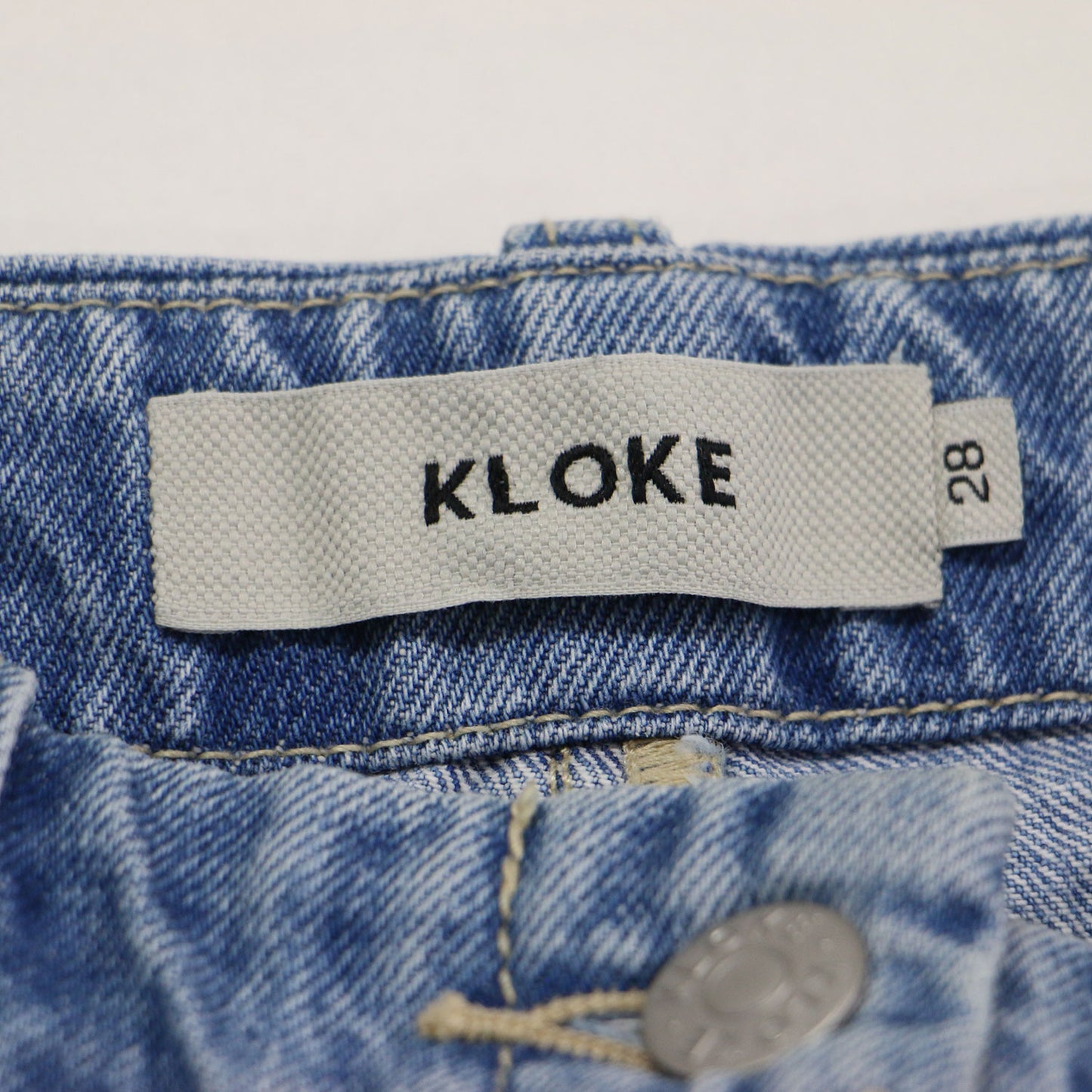 フロント ポケット ワイド デニムパンツ / Interval Front Pocket Jean ハイウエスト