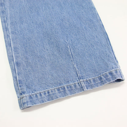 フロント ポケット ワイド デニムパンツ / Interval Front Pocket Jean ハイウエスト