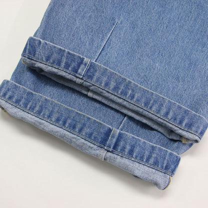 フロント ポケット ワイド デニムパンツ / Interval Front Pocket Jean ハイウエスト