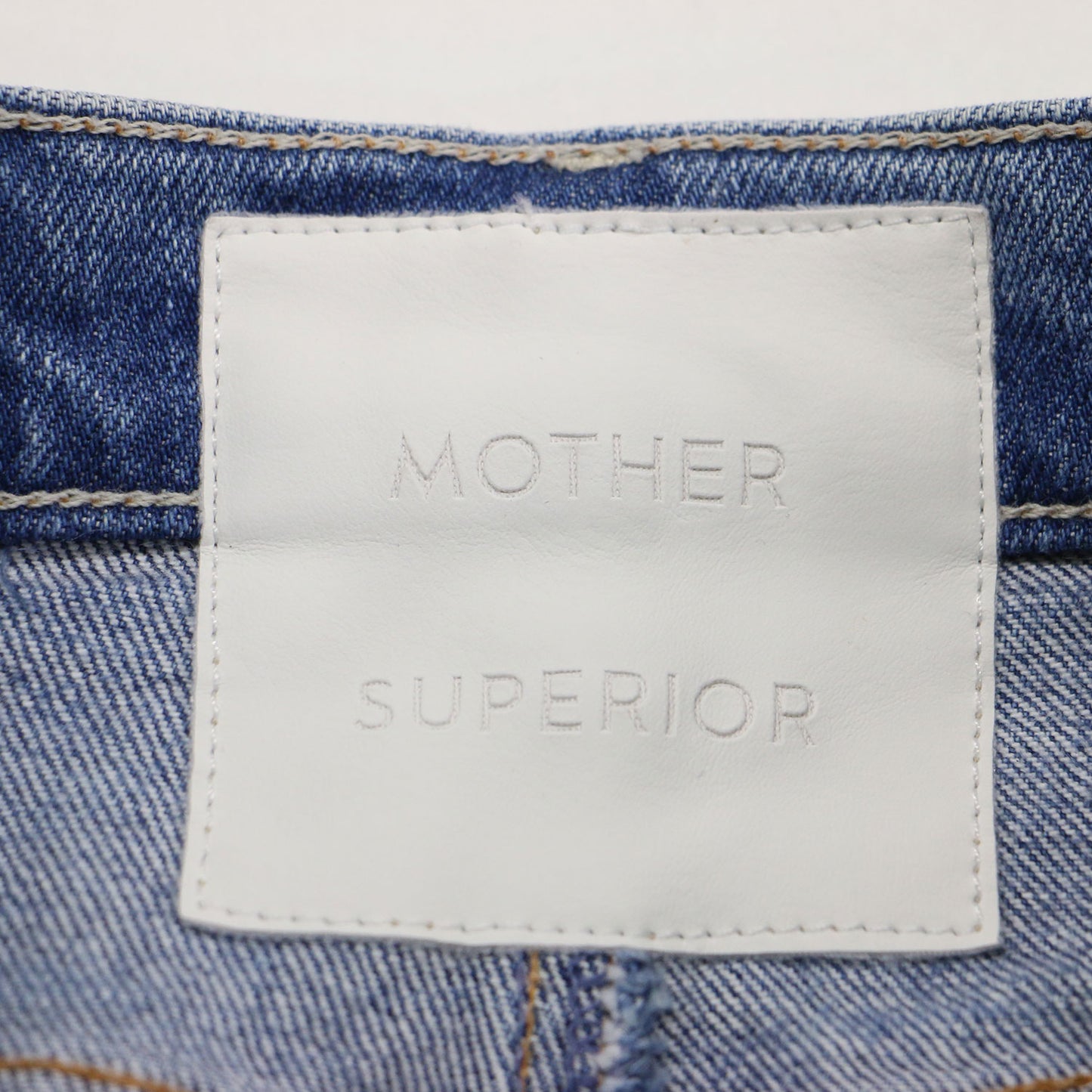 デニム ミディ スカート / THE SWOONER STRAIGHT A SKIRT ひざ丈 Iライン コットン