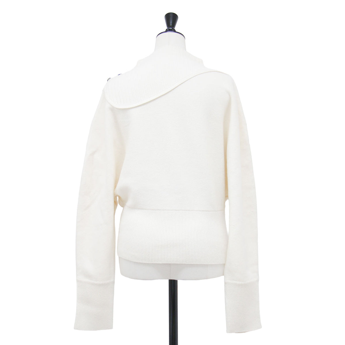 ✕ JOURNAL STANDARD 25春夏 3Dラウンド ニット プルオーバー / ショート丈 長袖 ハイネック ドルマンスリーブ ウール