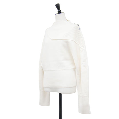 ✕ JOURNAL STANDARD 25春夏 3Dラウンド ニット プルオーバー / ショート丈 長袖 ハイネック ドルマンスリーブ ウール