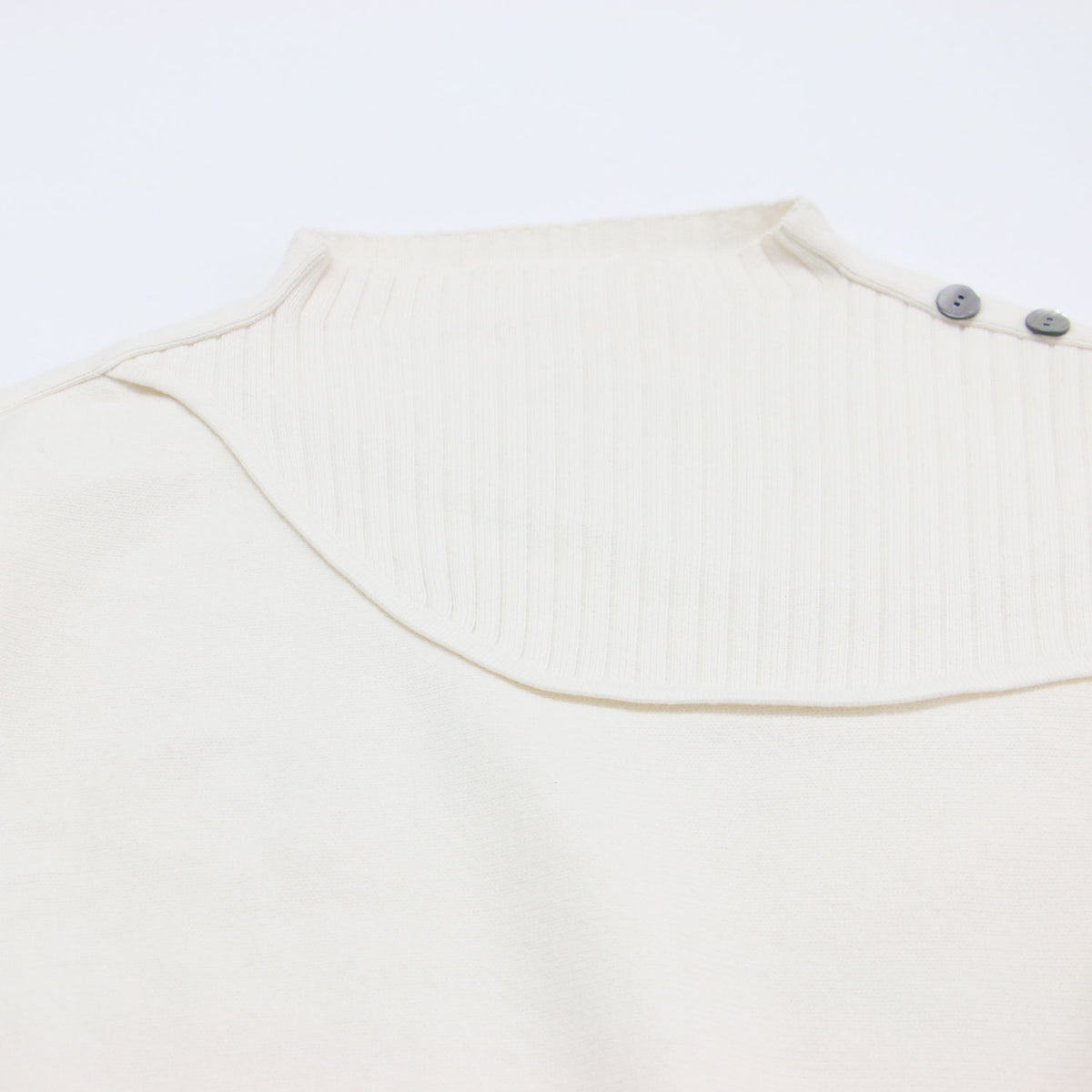 ✕ JOURNAL STANDARD 25春夏 3Dラウンド ニット プルオーバー / ショート丈 長袖 ハイネック ドルマンスリーブ ウール