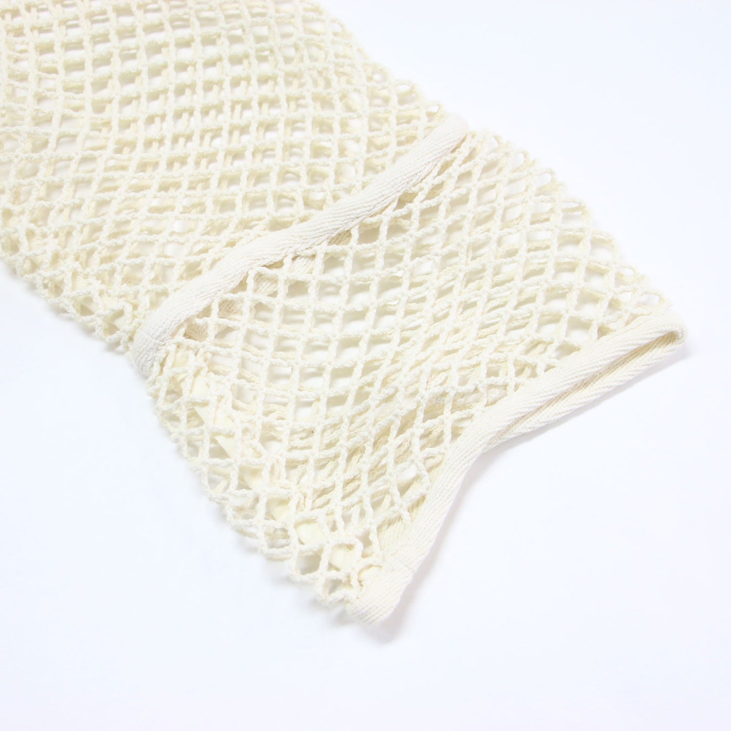 JOURNAL STANDARD 別注 23春夏 クロシェ レース ドレス / ニット ワンピース ロング 長袖 モックネック コットン