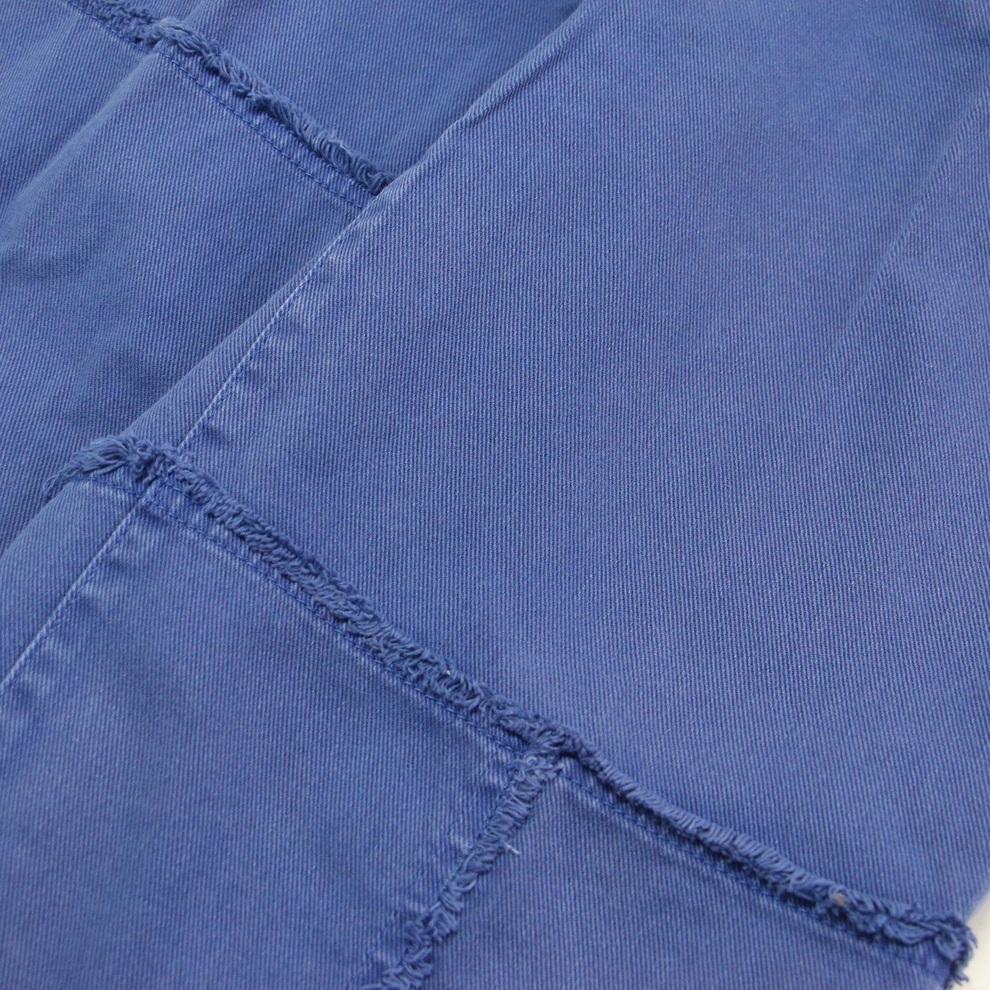 24春夏 パッチワーク デニム パンツ / Noelle Jeans ストレート ハイウエスト カットオフ コットン
