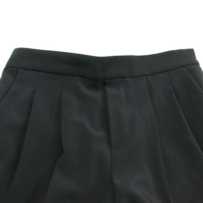 22秋冬 パウドレ ペプラムブラウス テーパードパンツ セットアップ / 長袖 クルーネック フレアスリーブ タック