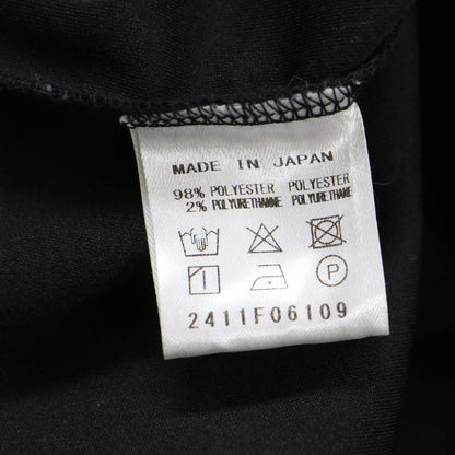 25春夏 ポロネック トップス / プルオーバー カットソー 長袖 襟付き ワイド
