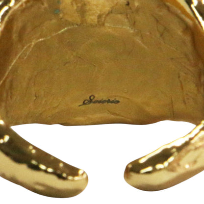 伊勢丹新宿店限定 コイン リング / Exclusive coin ring 指輪 ボリュームリング ゴールドカラー