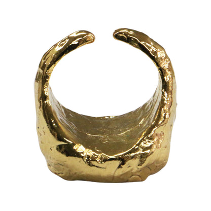 伊勢丹新宿店限定 コイン リング / Exclusive coin ring 指輪 ボリュームリング ゴールドカラー
