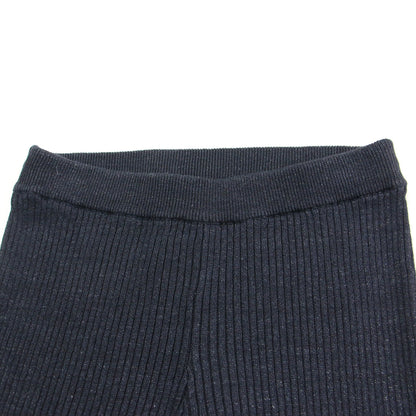 22春夏 JAZZ LINEN パンツ / ニット セミフレア ネップ リブ リネン