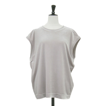 24秋冬 スノーベロア Ｔシャツ / カットソー プルオーバー フレンチスリーブ クルーネック