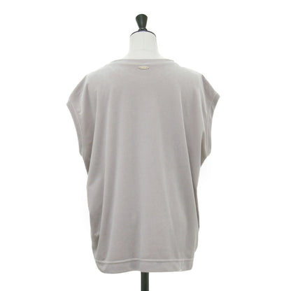 24秋冬 スノーベロア Ｔシャツ / カットソー プルオーバー フレンチスリーブ クルーネック