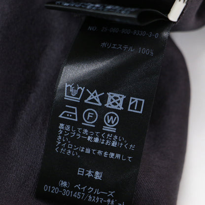 25秋冬 ダブルサテン スカート / ロング フレア スリット