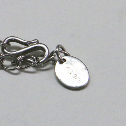 サークルプレート ネックレス / CIRCLE PLATE NECKLACE AG925 スターリングシルバー チェーン フック式