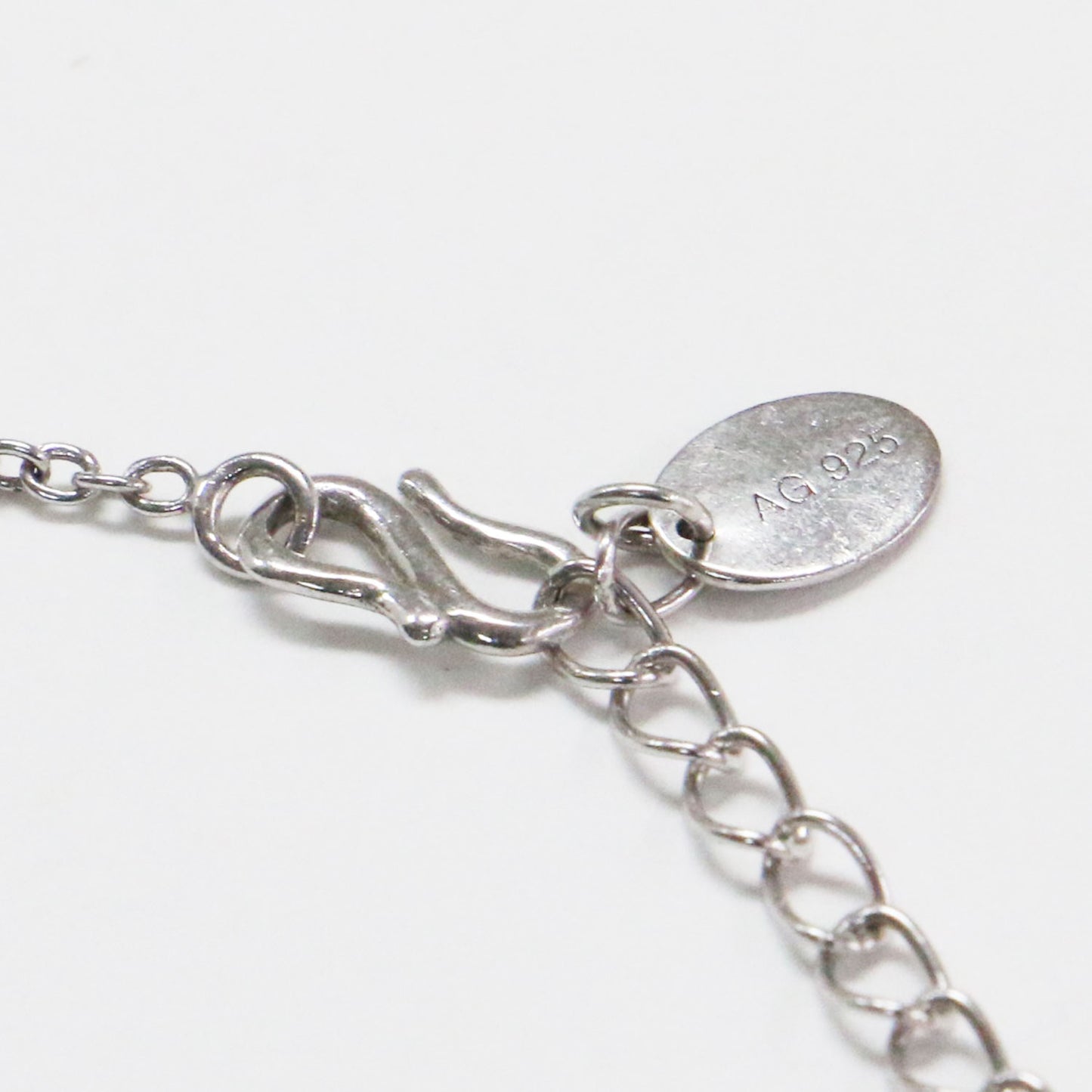 サークルプレート ネックレス / CIRCLE PLATE NECKLACE AG925 スターリングシルバー チェーン フック式