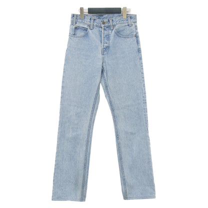 ストレート デニム パンツ / N125 789D 07LS ハイウエスト ボタンフライ 5ポケット 日本製