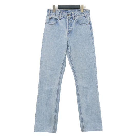 ストレート デニム パンツ / N125 789D 07LS ハイウエスト ボタンフライ 5ポケット 日本製