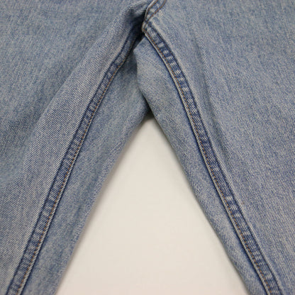 ストレート デニム パンツ / N125 789D 07LS ハイウエスト ボタンフライ 5ポケット 日本製