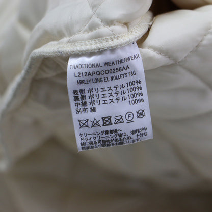 × NOLLYS 別注 アークリー ロング キルティングコート / ARKLEY LONG 長袖 ノーカラー ミディ丈 メタルボタン 撥水加工
