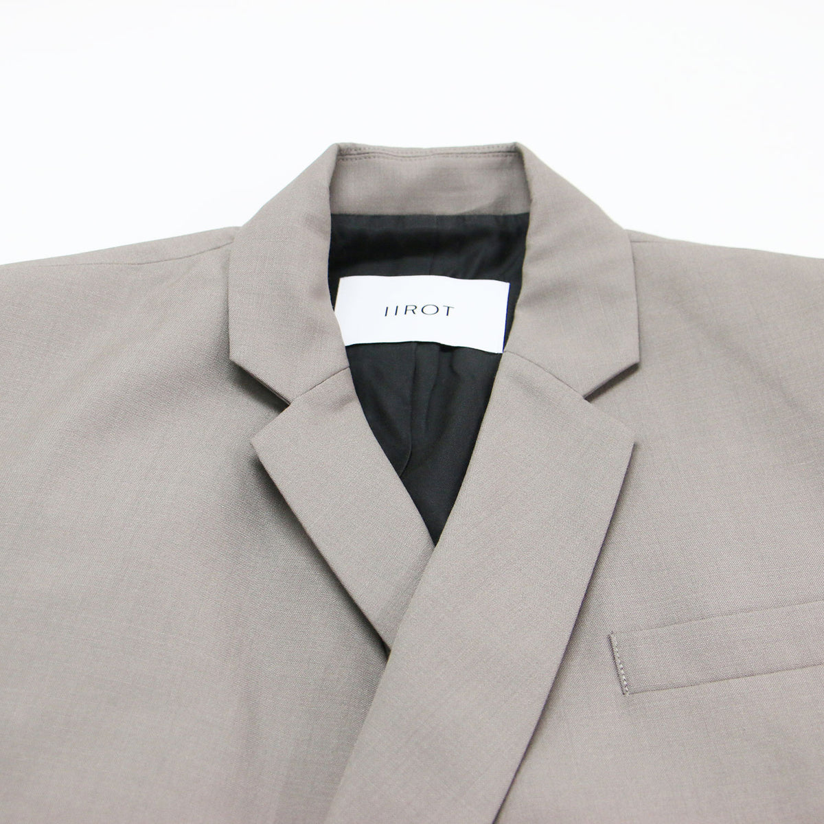 モヘア ポプリン テーラード ジャケット / Mohair poplin Tailored Jacket ジレ 羽織り ノースリーブ オーバーサイズ ウール