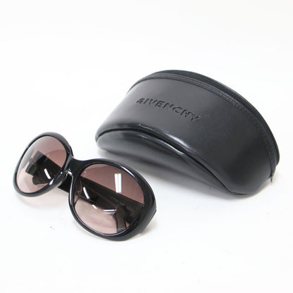 オーバル型 サングラス / アイウェア ラウンド セルフレーム ブランドマーク メタルパーツ