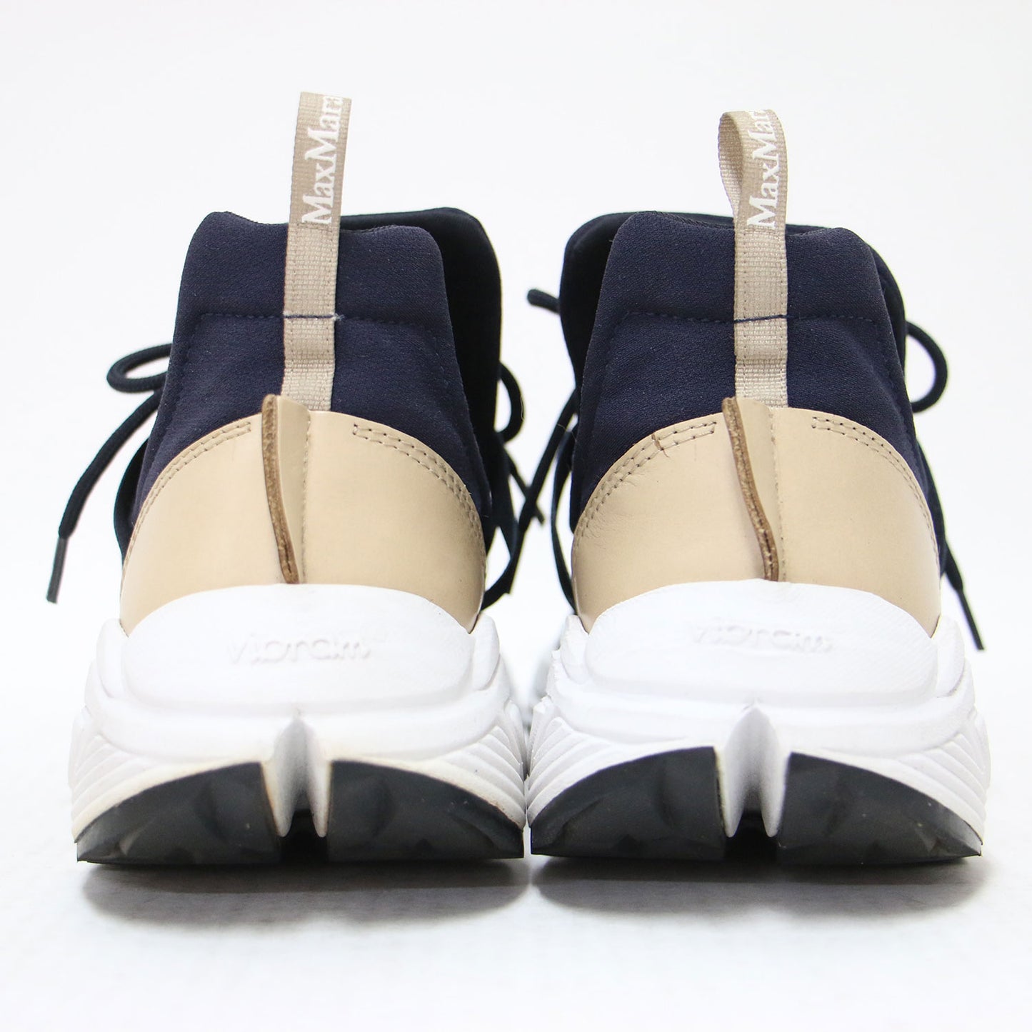 21春夏 スリッポン スニーカー / レースアップ リボン バイカラー プラットフォーム