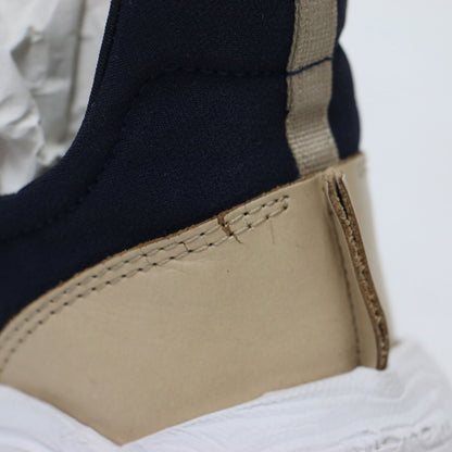 21春夏 スリッポン スニーカー / レースアップ リボン バイカラー プラットフォーム