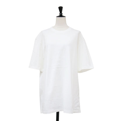 24秋冬 ロゴ プリント Tシャツ / カットソー 半袖 クルーネック オーバーサイズ コットン
