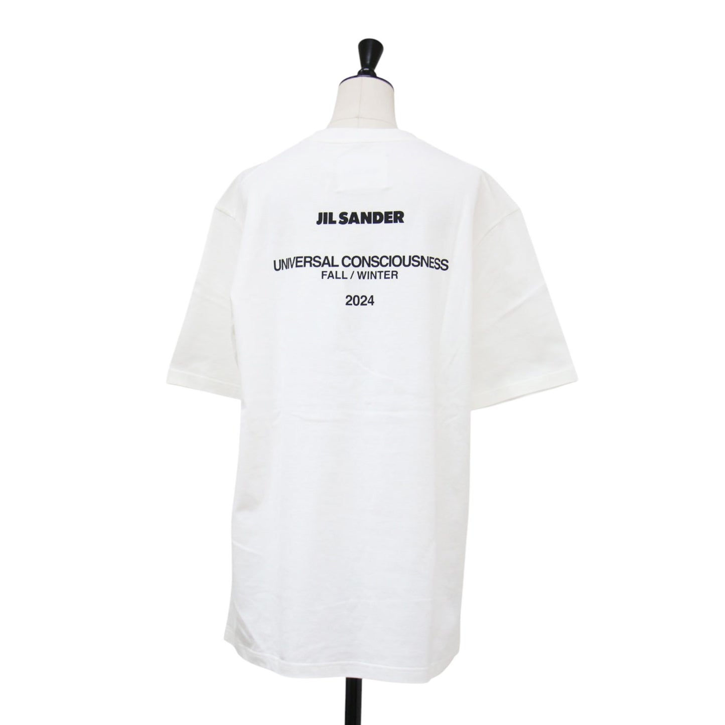24秋冬 ロゴ プリント Tシャツ / カットソー 半袖 クルーネック オーバーサイズ コットン