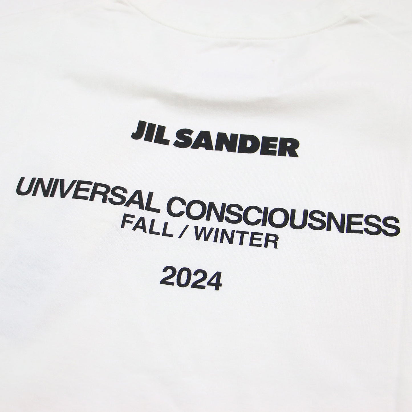 24秋冬 ロゴ プリント Tシャツ / カットソー 半袖 クルーネック オーバーサイズ コットン