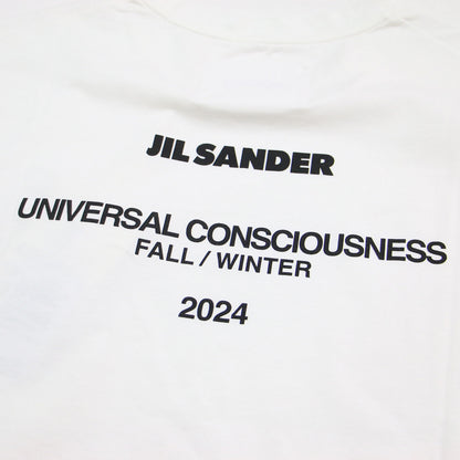 24秋冬 ロゴ プリント Tシャツ / カットソー 半袖 クルーネック オーバーサイズ コットン