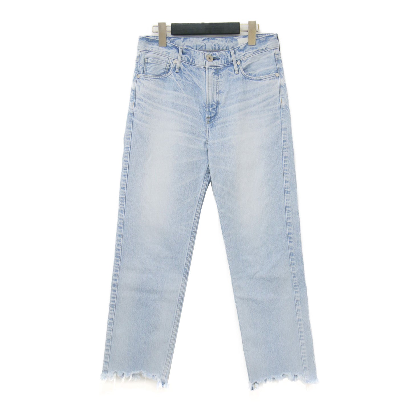 Deuxieme Classe 別注 カットオフ クロップド デニムパンツ / THE HIS CROP FIZZ DESTROY ボーイズデニム 切りっぱなし ダメージ加工