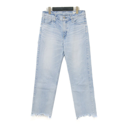 Deuxieme Classe 別注 カットオフ クロップド デニムパンツ / THE HIS CROP FIZZ DESTROY ボーイズデニム 切りっぱなし ダメージ加工