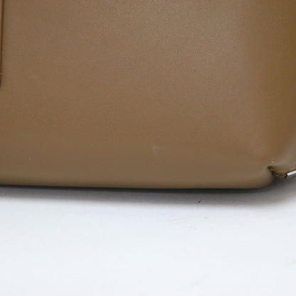 24秋冬 ラウンド ショルダーバッグ / ハンドバッグ 肩掛け 長方形 フェイクレザー