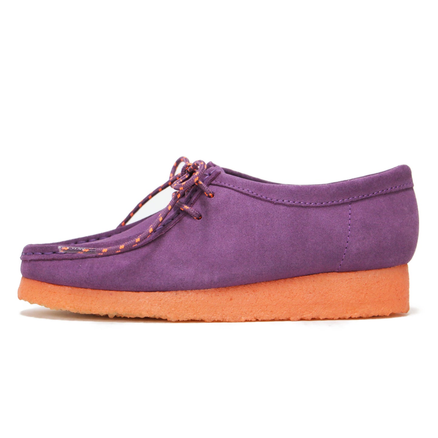 22秋冬 ワラビー スエード コンビネーション レースアップ シューズ / Wallabee Purple Suede Combination ローカット
