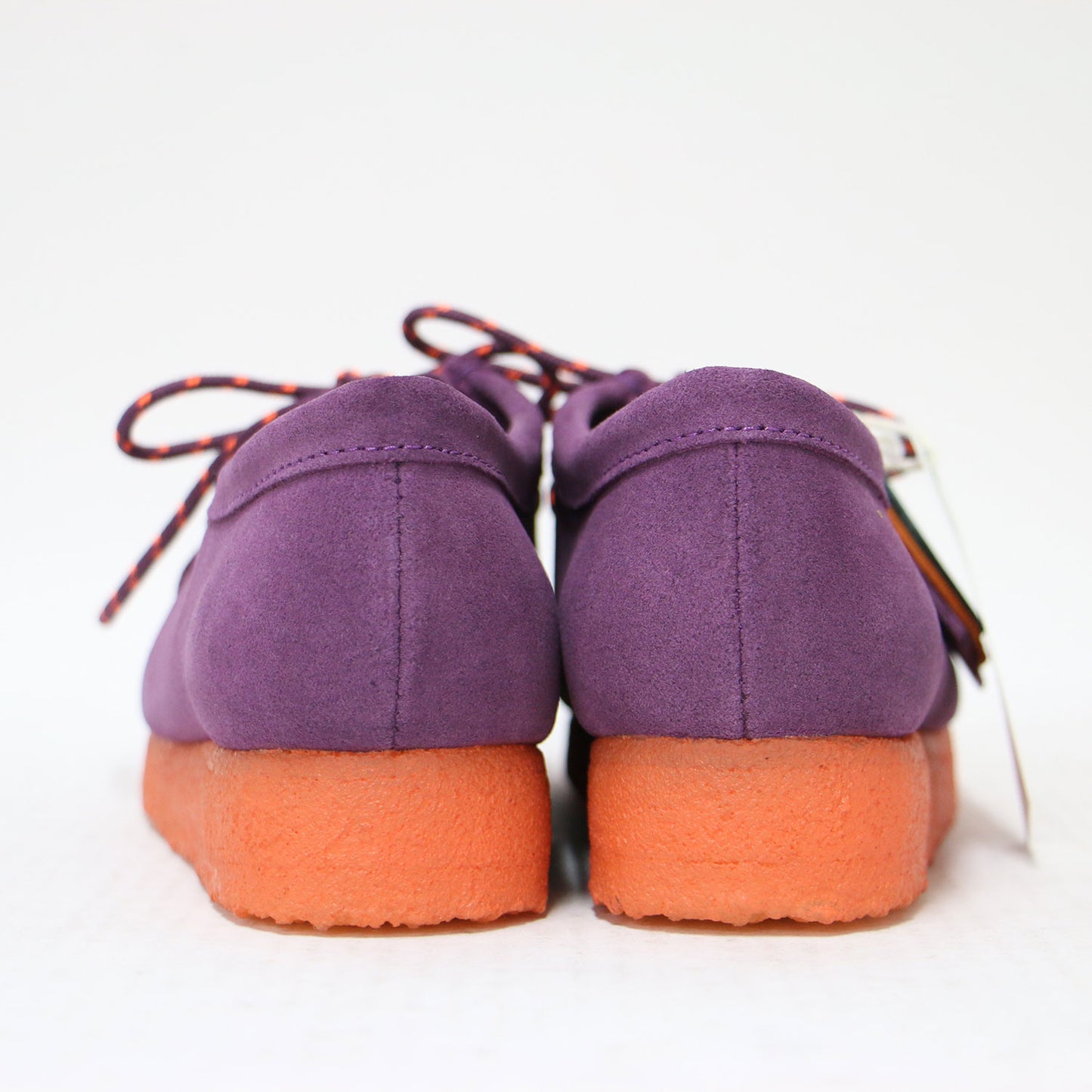 22秋冬 ワラビー スエード コンビネーション レースアップ シューズ / Wallabee Purple Suede Combination ローカット