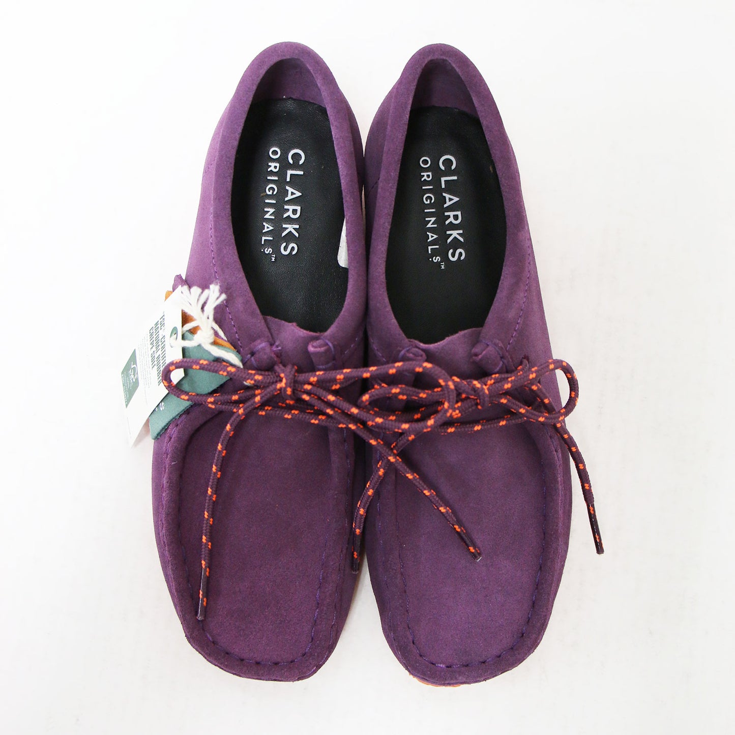 22秋冬 ワラビー スエード コンビネーション レースアップ シューズ / Wallabee Purple Suede Combination ローカット