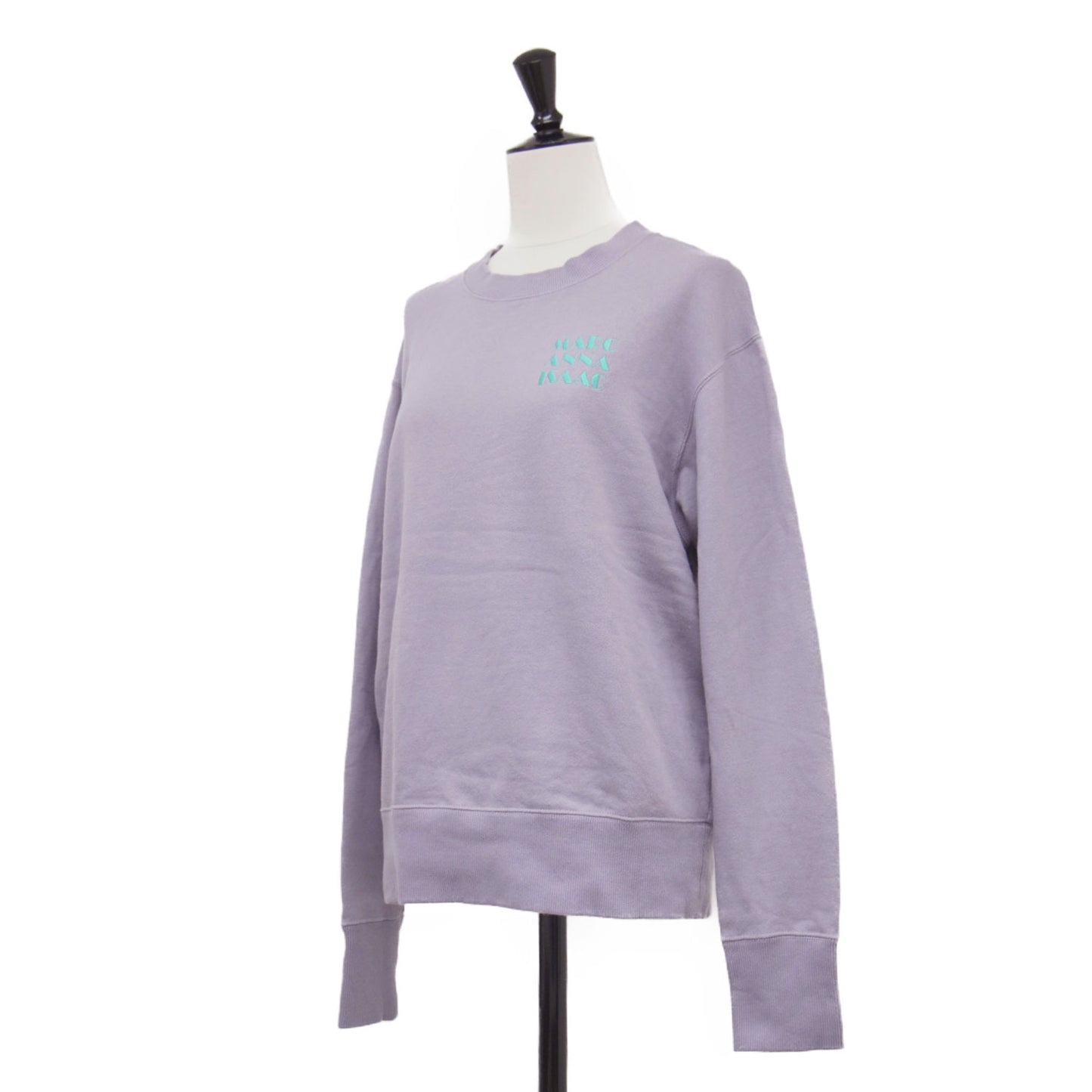 ロゴ スェット シャツ / LOGO SWEAT SHIRT プルオーバー ラウンドネック 長袖 刺繍 コットン ウォッシャブル