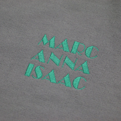 ロゴ スェット シャツ / LOGO SWEAT SHIRT プルオーバー ラウンドネック 長袖 刺繍 コットン ウォッシャブル