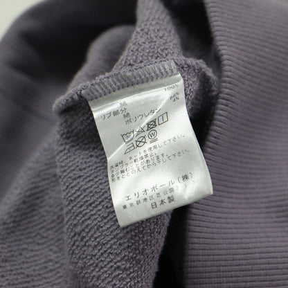 ロゴ スェット シャツ / LOGO SWEAT SHIRT プルオーバー ラウンドネック 長袖 刺繍 コットン ウォッシャブル