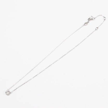 ラウンドカット 1粒ダイヤ ネックレス / Stilla ペンダント チェーン アジャスター