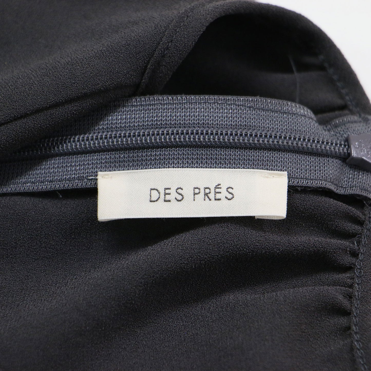 24春夏 ジャージーライクジョーゼット オールインワン / サロペット パンツ クルーネック ノースリーブ センタープレス ウエストゴム