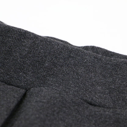 25秋冬 ダブルニットAラインパンツ / Double Knit N A Line Pant フルレングス ウエストゴム ワイド ストレッチ ウォッシャブル