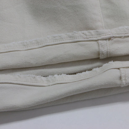 × martinique 別注 35th Anniversary ワイド グレイッシュホワイト デニム / Wide Grayish White パンツ フルレングス クロップド丈