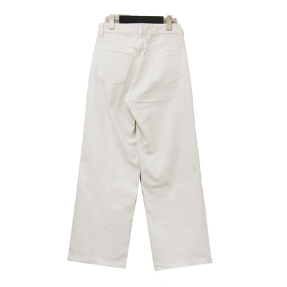 × martinique 別注 35th Anniversary ワイド グレイッシュホワイト デニム / Wide Grayish White パンツ フルレングス クロップド丈
