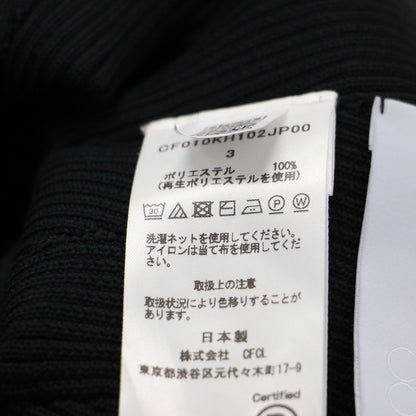 25秋冬 ポタリー スリーブレス ドレス / ワンピース Vネック コクーンシルエット Aライン ストレッチ