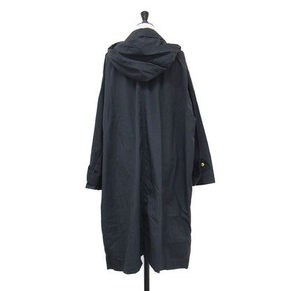 24春夏 パッカブルコート / PACKABLE MALTON HOOD LONG レインコート フーディ 長袖 ドロップショルダー ナイロン 撥水