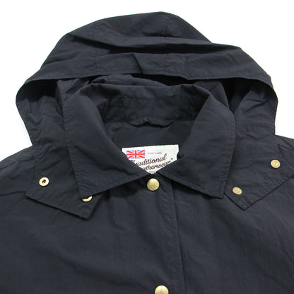24春夏 パッカブルコート / PACKABLE MALTON HOOD LONG レインコート フーディ 長袖 ドロップショルダー ナイロン 撥水
