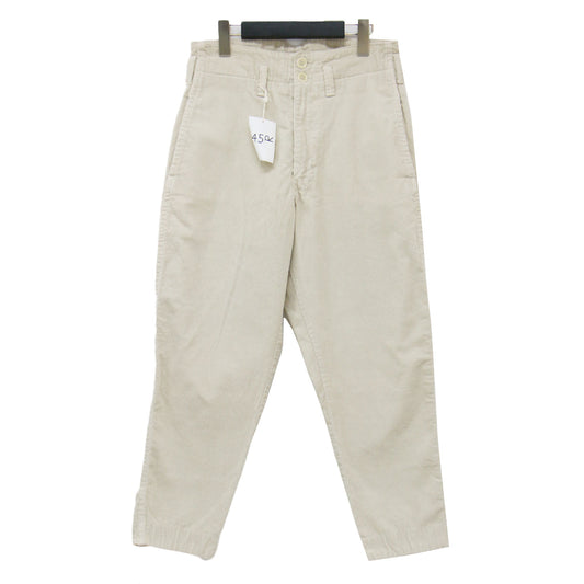 12ウェルコーデュロイの908ジョッパン / パンツ テーパード ストレート ハイウエスト コットン