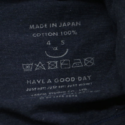 ドルマンスリーブ ショートプルオーバー / カットソー 長袖 ワイド ロゴ 刺繍 コットン